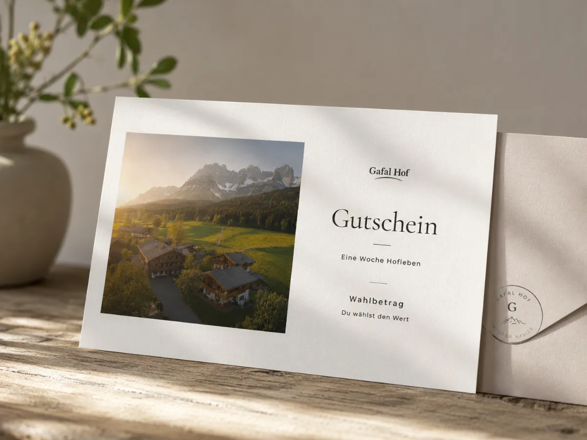 Gafalhof Gutschein
