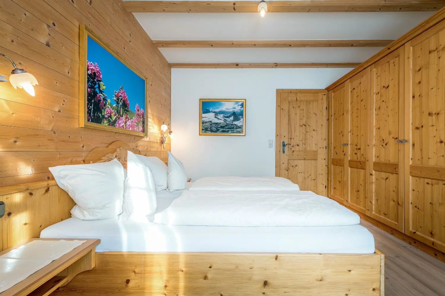 Zweites Schlafzimmer der Ferienwohnung Top 1