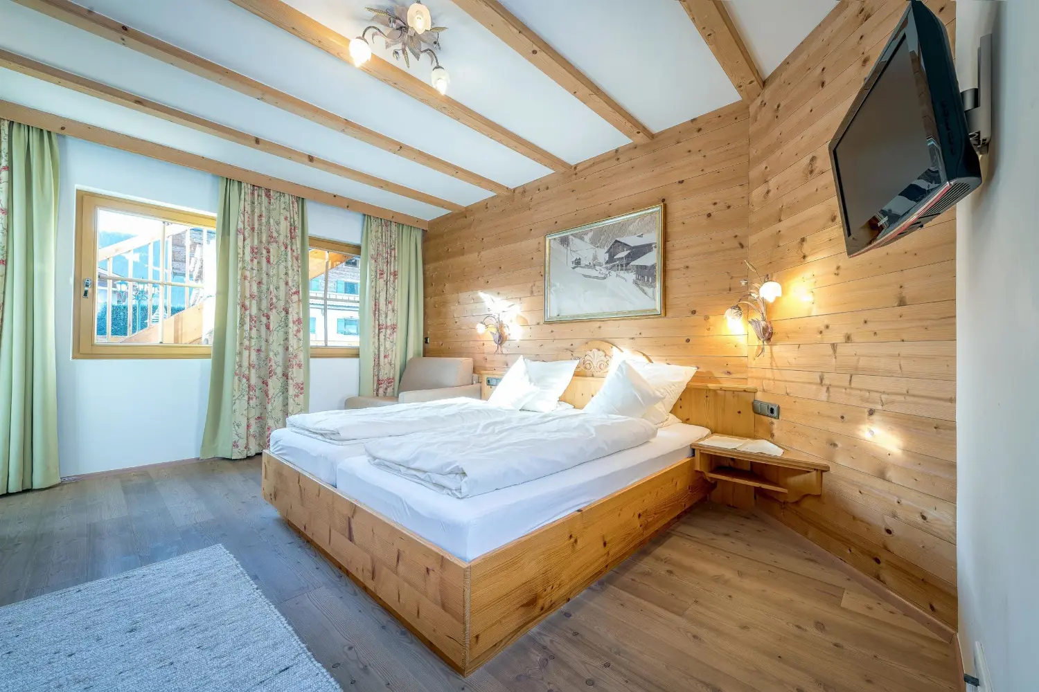 Zweites Schlafzimmer der Ferienwohnung Top 2