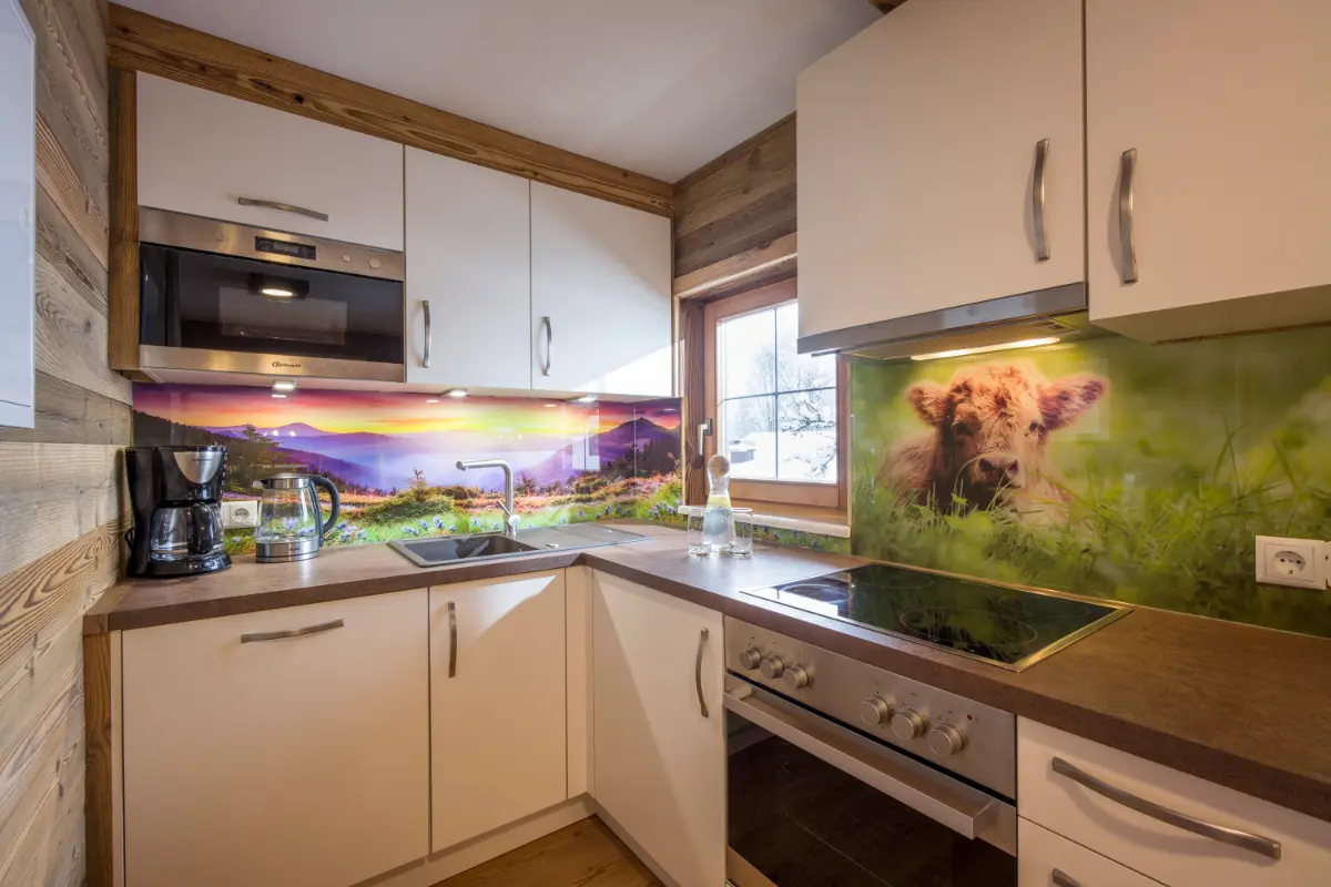 Newly renovated kitchen in the Sonnblick apartment — farm holiday flat, Going, Tyrol