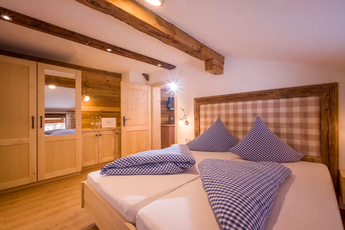 Second bedroom in the Sonnblick apartment — Bauernhaus holiday flat, Going, Tyrol