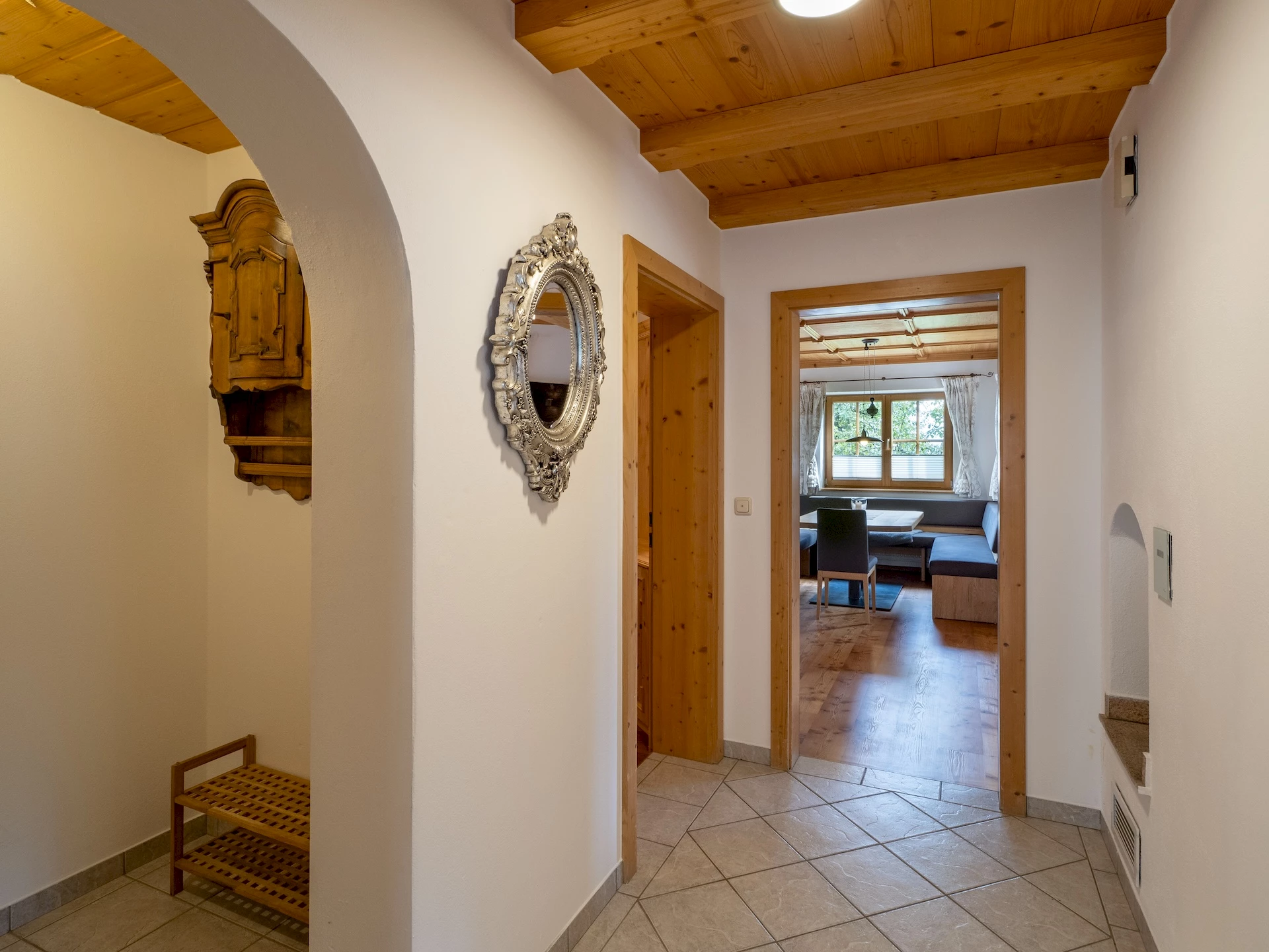 Eingangsbereich im Erdgeschoss des Tirolerhauses