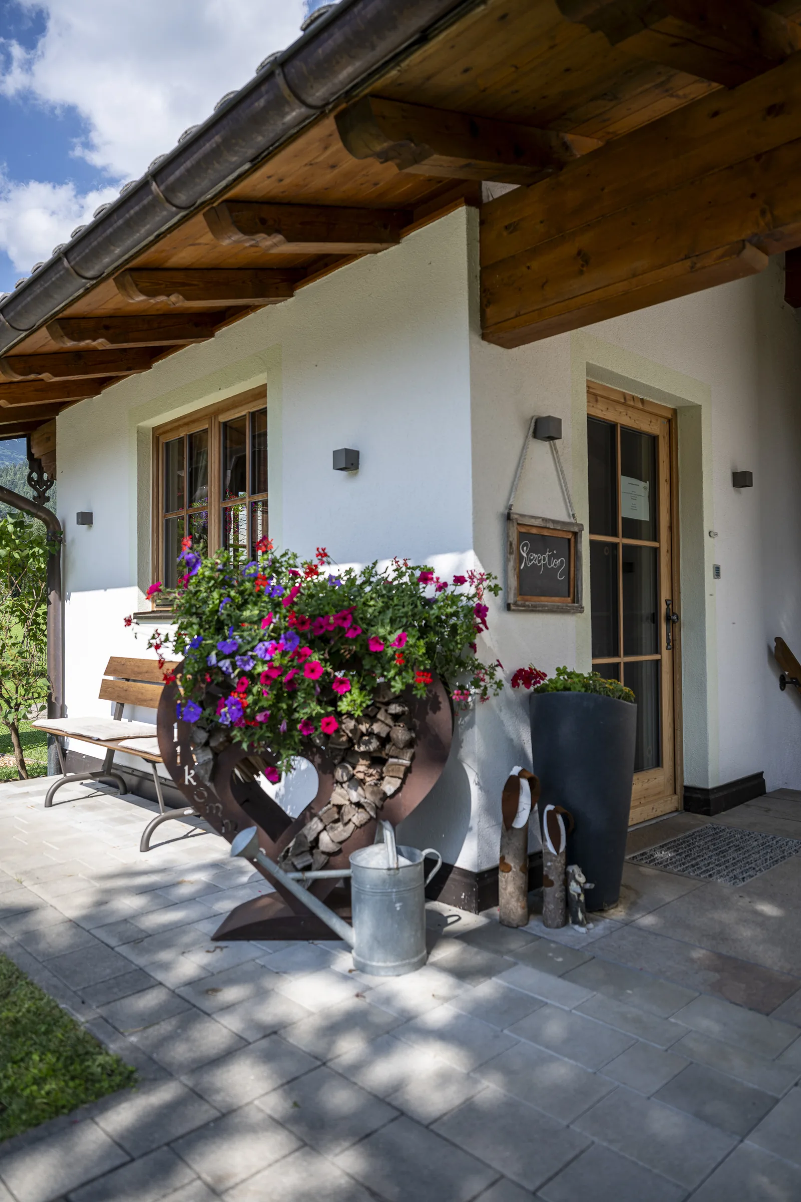 Rezeption und Empfang am Gafalhof in Going am Wilden Kaiser